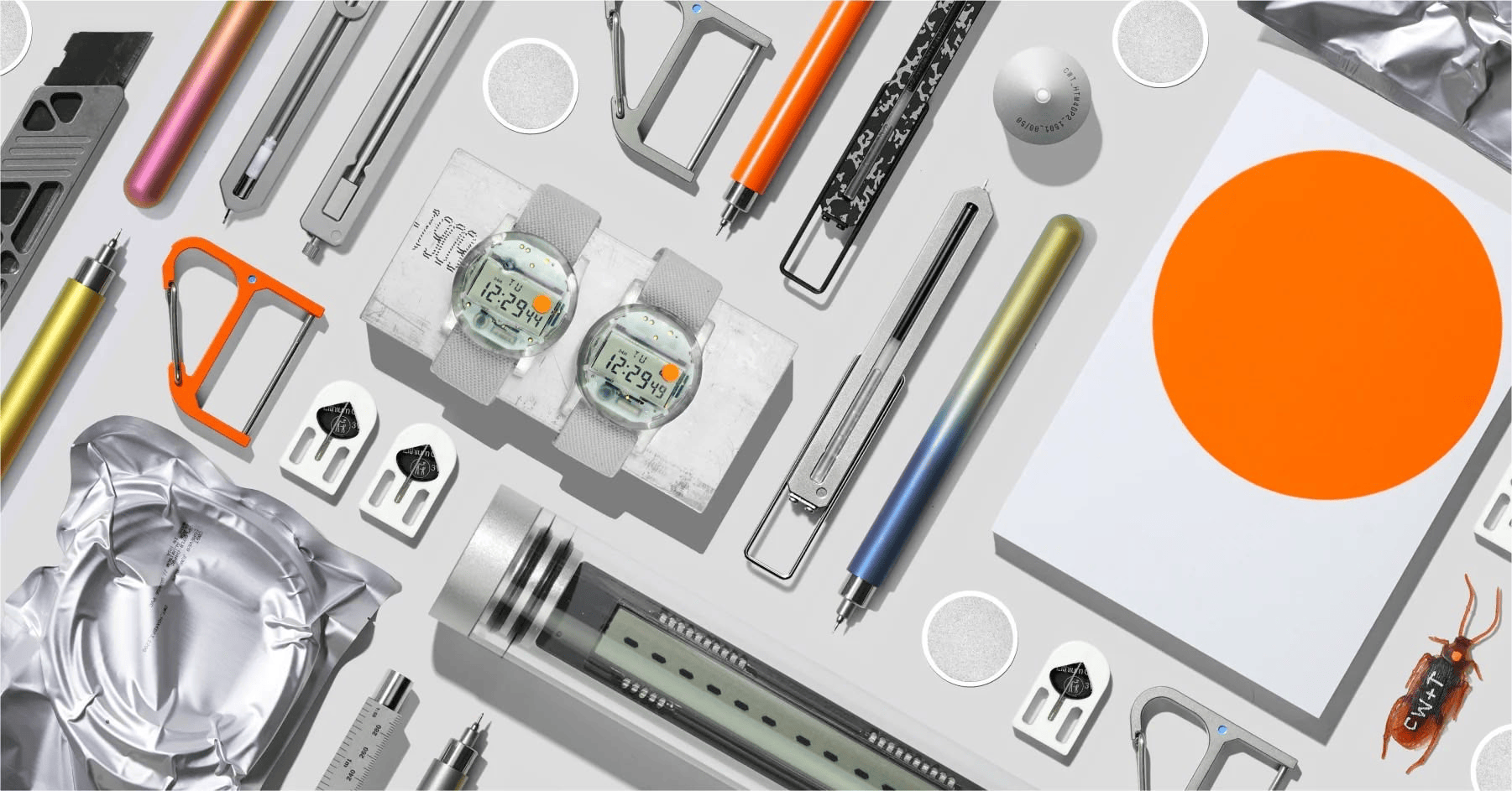 Items from US design duo CW&T